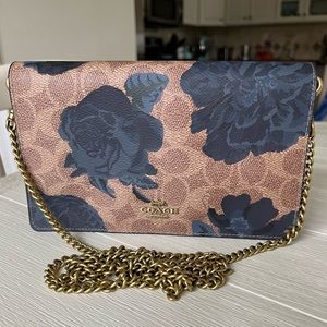 Coach Callie Foldover Chain Clutch